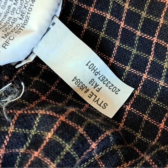 Madewell Oversized Ex-Boyfriend Shirt in Mayfair Foulard Preppy Button Down XS - Picture 14 of 16